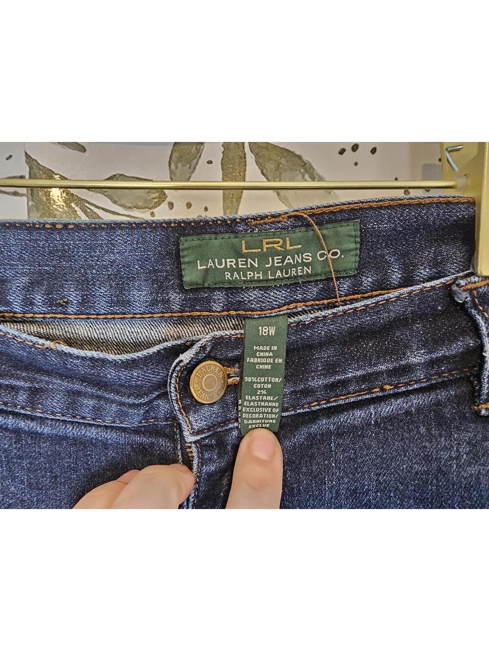 Ralph Lauren Jeans Dark Wash Mens Size 18W Classic